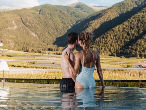 Relaxing moments at the wellness hotel in the Venosta Valley!