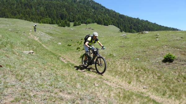 Eine gigantische Gipfeltour mit dem E-MTB im Vinschgau