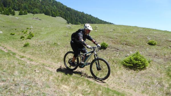 Eine gigantische Gipfeltour mit dem E-MTB im Vinschgau