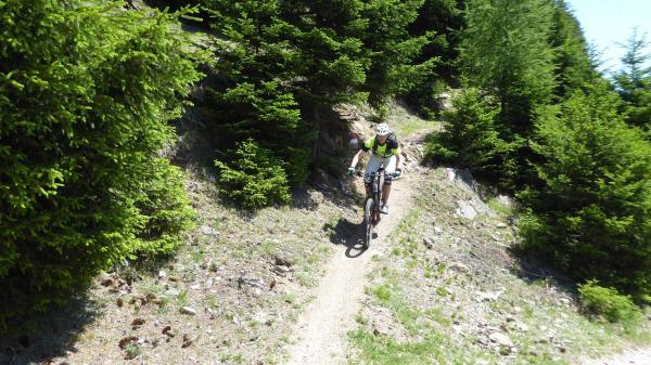 Eine gigantische Gipfeltour mit dem E-MTB im Vinschgau