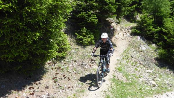 Eine gigantische Gipfeltour mit dem E-MTB im Vinschgau
