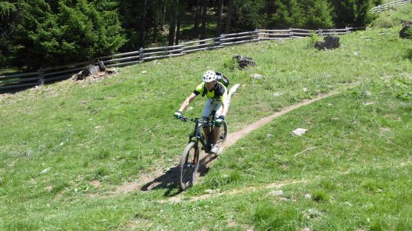 Eine gigantische Gipfeltour mit dem E-MTB im Vinschgau
