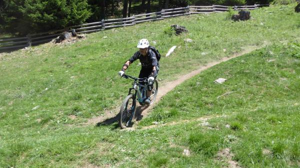 Eine gigantische Gipfeltour mit dem E-MTB im Vinschgau