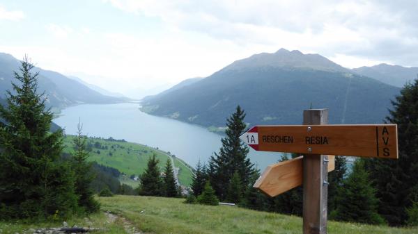 ..Mega Tour am Reschenpass!
