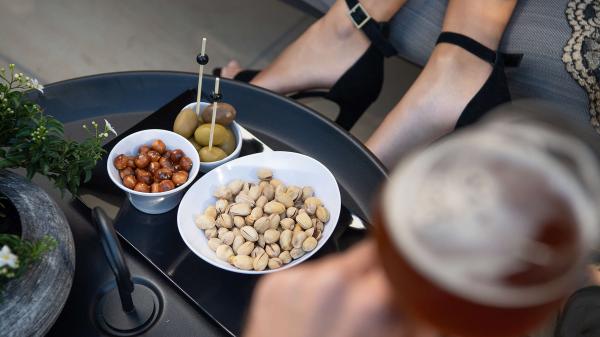 Snacks zum Aperitif