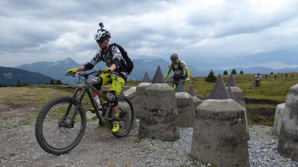 ...Trailballern mit unseren Schweizern! 