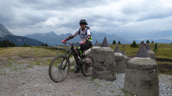 ...Trailballern mit unseren Schweizern! 