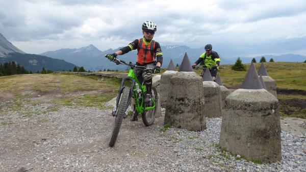 ...Trailballern mit unseren Schweizern! 