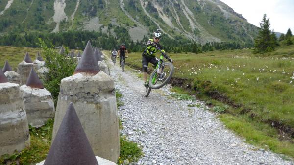 ...Trailballern mit unseren Schweizern! 