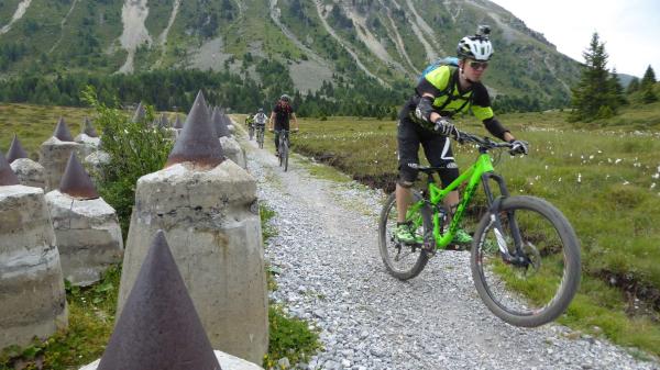 ...Trailballern mit unseren Schweizern! 