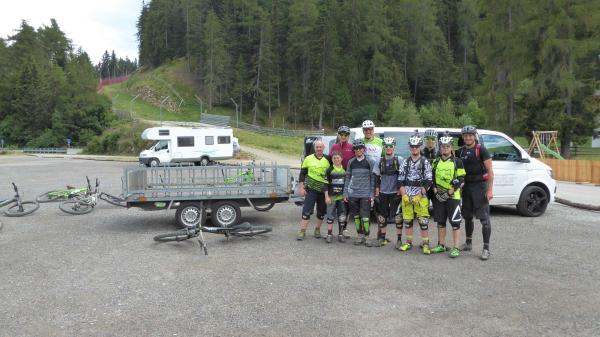 ...Trailballern mit unseren Schweizern! 