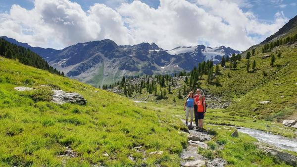 Wanderung im Vinschgau
