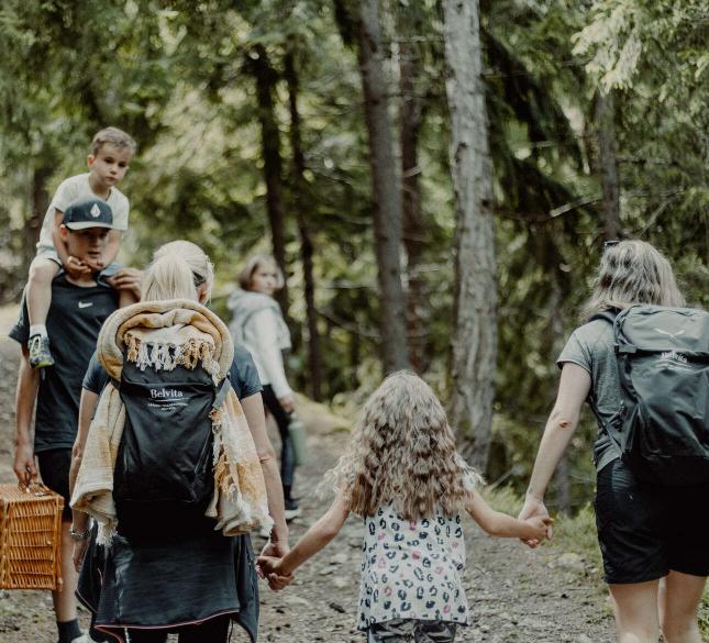 Out into nature Out into nature